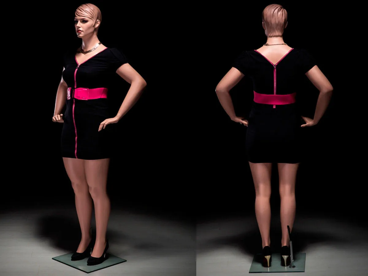 6'1" Realistic Plus-Size Female Mannequin MM-AVIS2