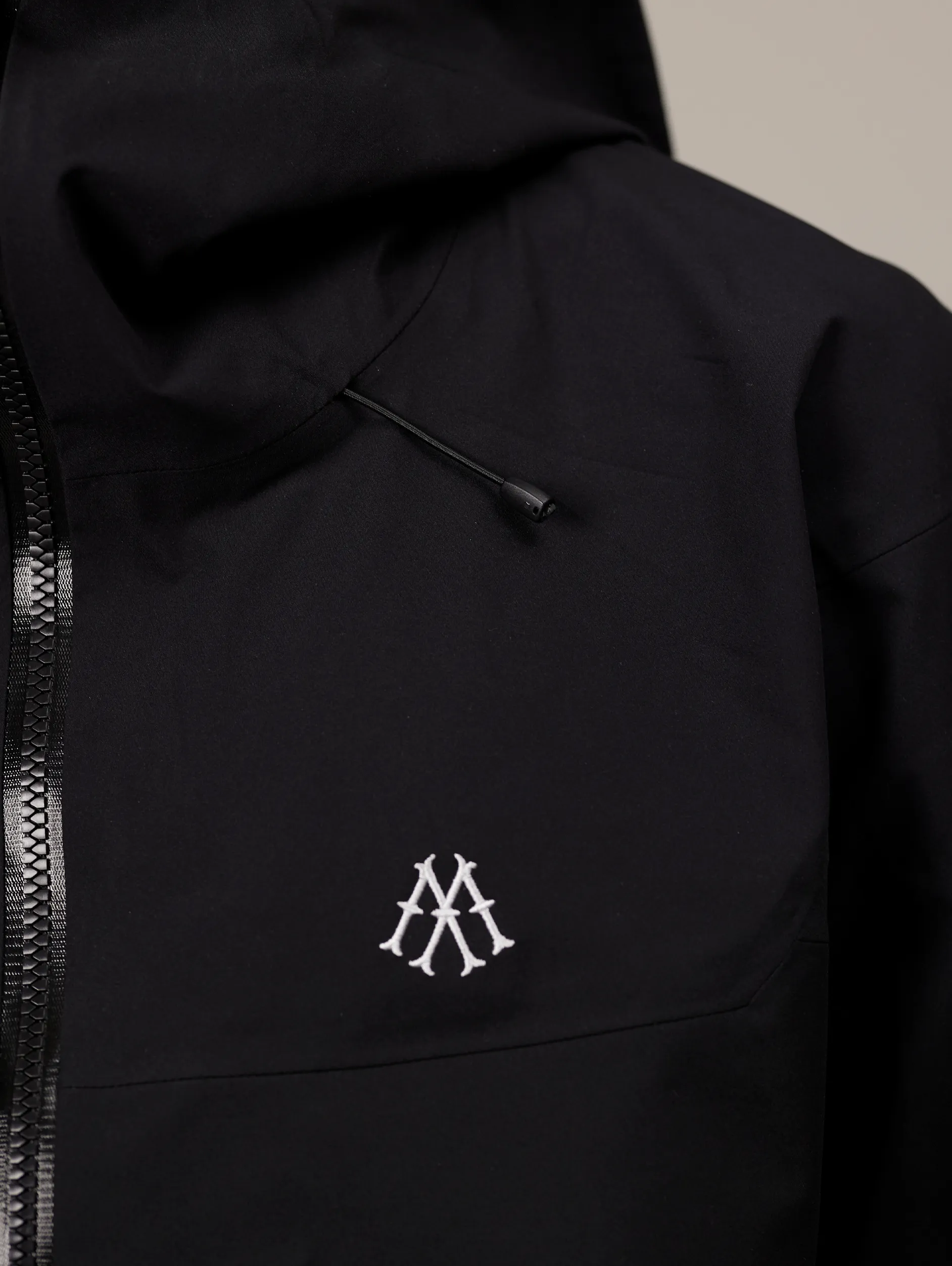 ALPHA RAIN JACKET "BLACK"