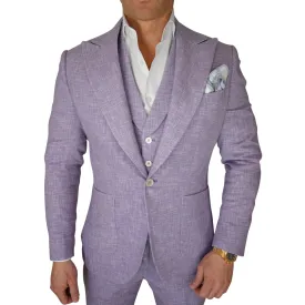 Amethyst Lino Tweed Jacket @ The Vault