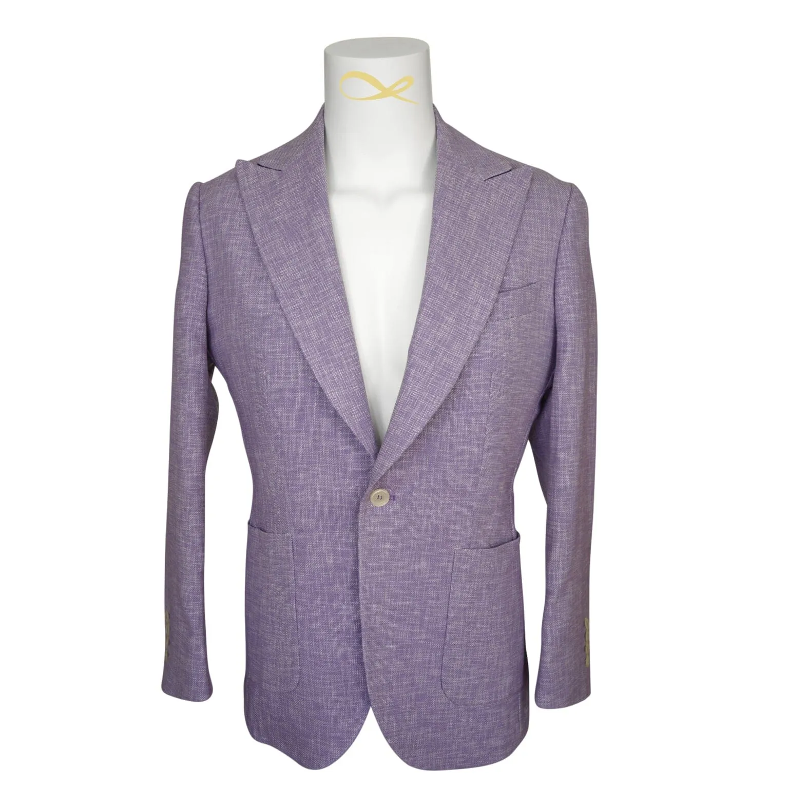 Amethyst Lino Tweed Jacket @ The Vault