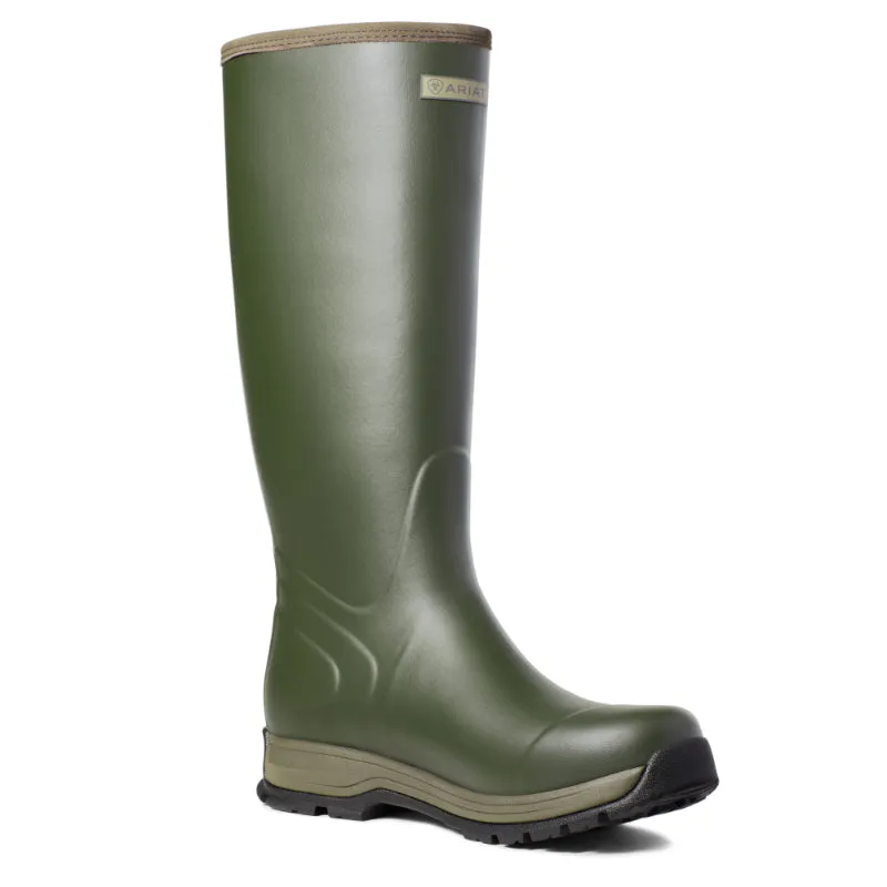 Ariat Burford Mens Wellington Boots - Olive Night