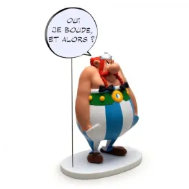 Asterix - Obelix "Yes I Sulk And Then" Statue By Plastoy