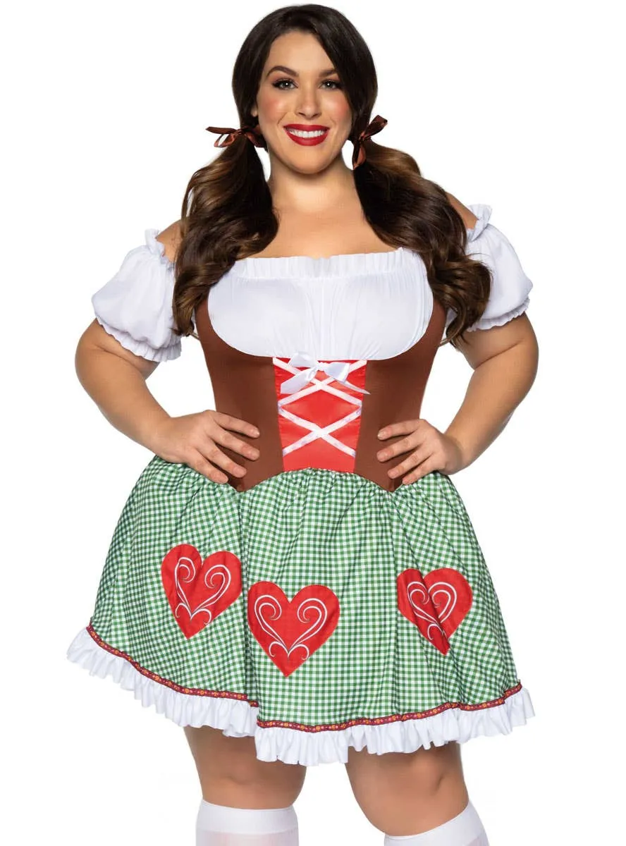 Bavarian Cutie Plus Size Womens Oktoberfest Costume