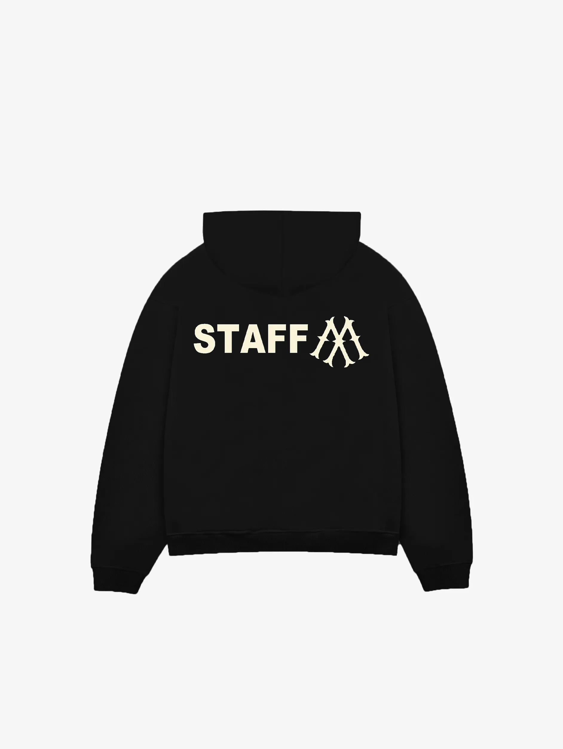 BLACK HOODED "STAFF"