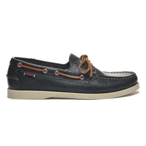 Blue Navy Portland Martellato Boat Shoes