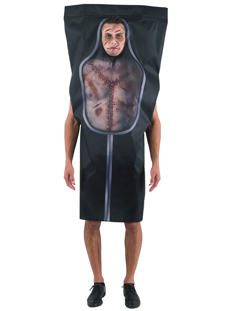 Body Bag Creepy Mens Halloween Costume