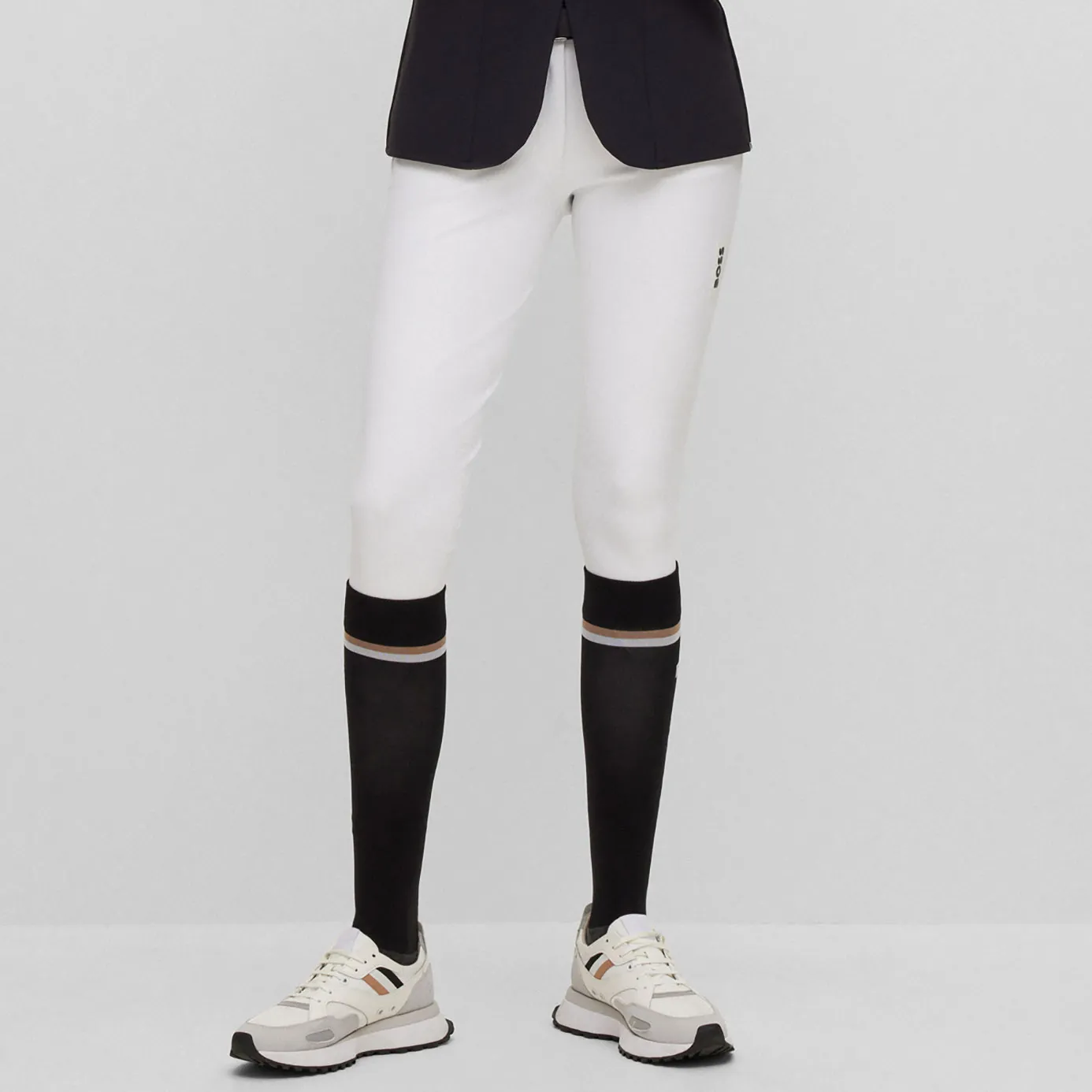 BOSS Equestrian Hazel Knee Grip Breeches - White