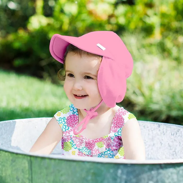 Breathable Swim and Sun Flap Hat