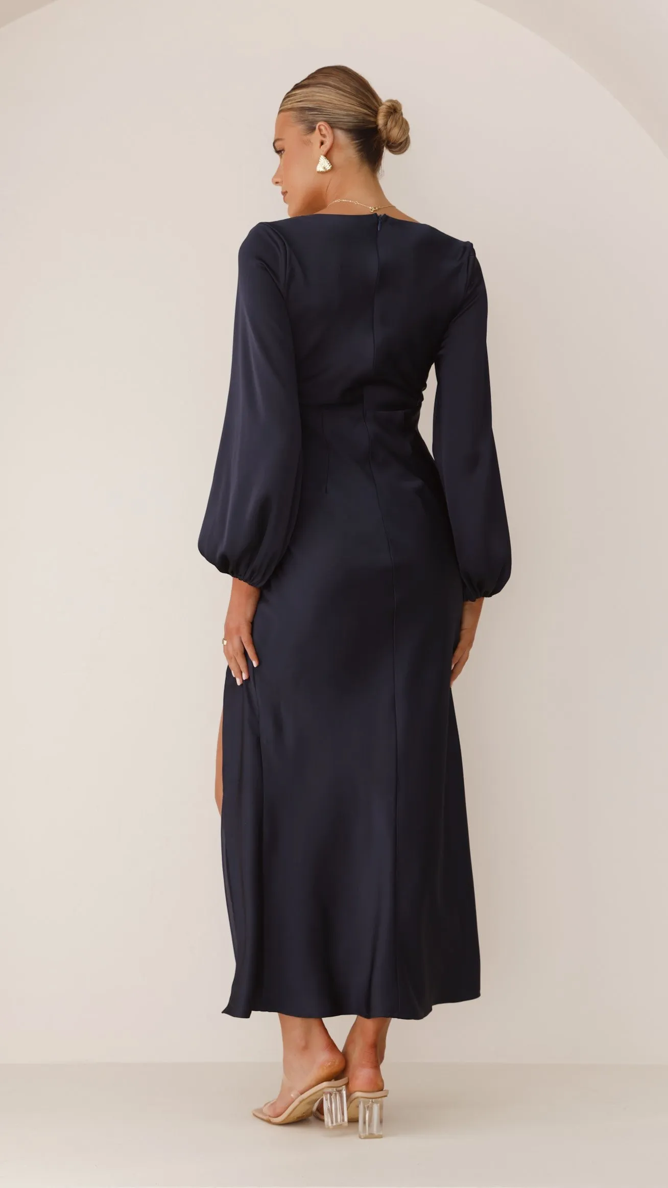 Brigitte Maxi Dress - Navy