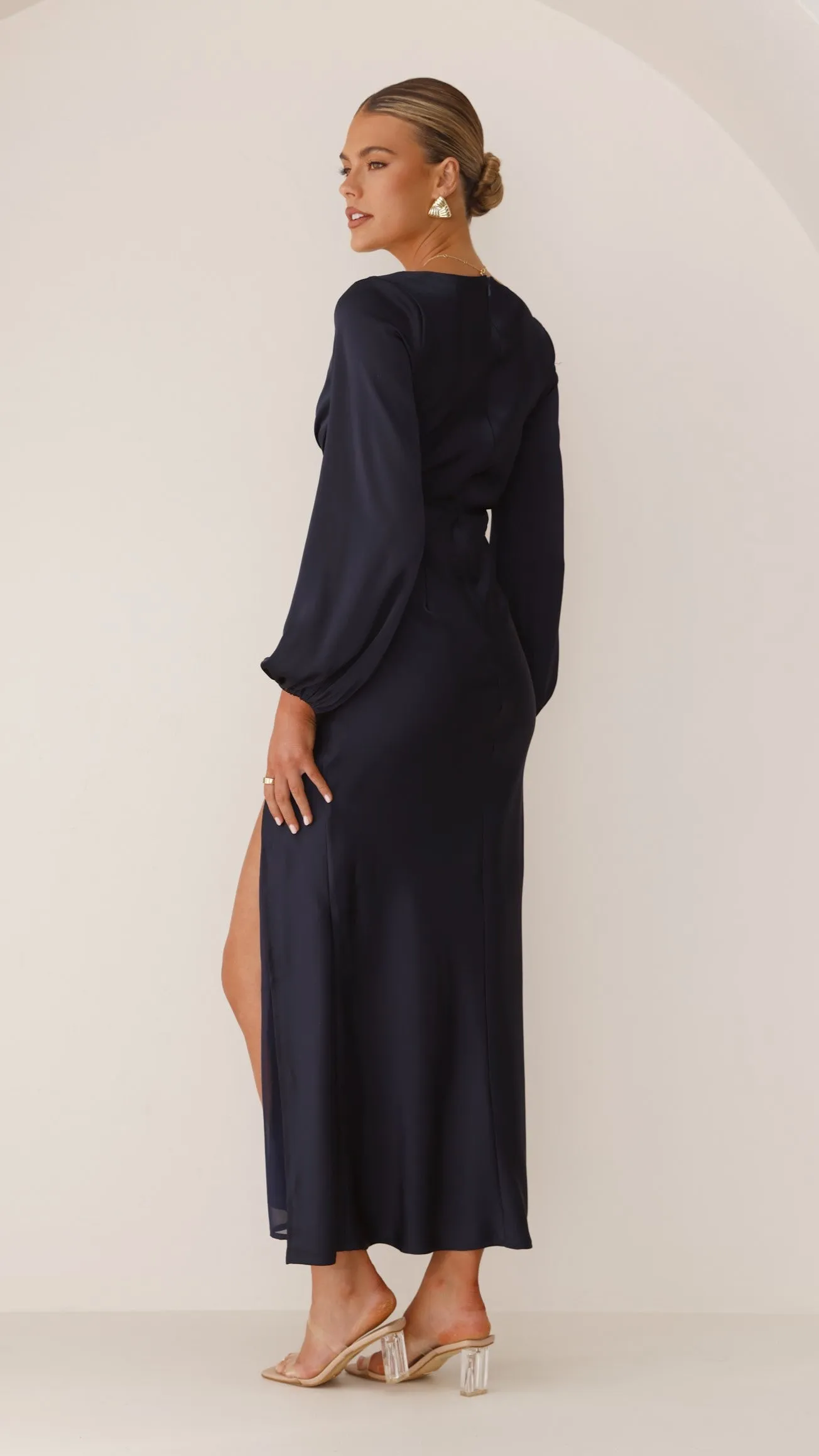 Brigitte Maxi Dress - Navy