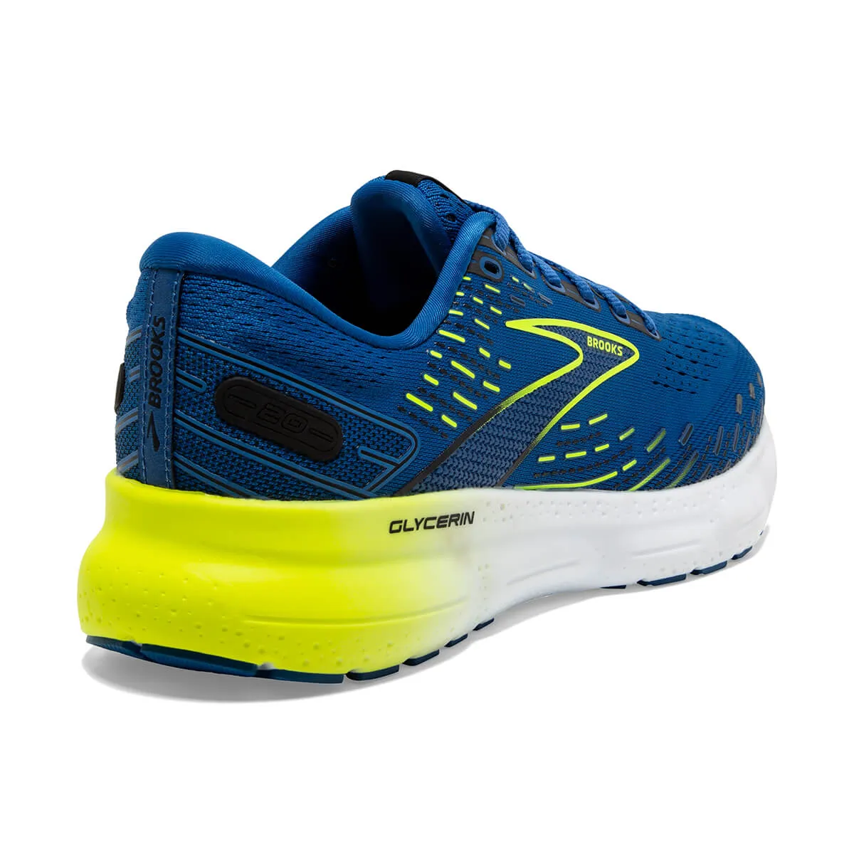 Brooks Glycerin 20 Mens | Blue/nightlife/white