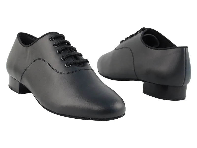 C Series Black Leather Dance Shoes