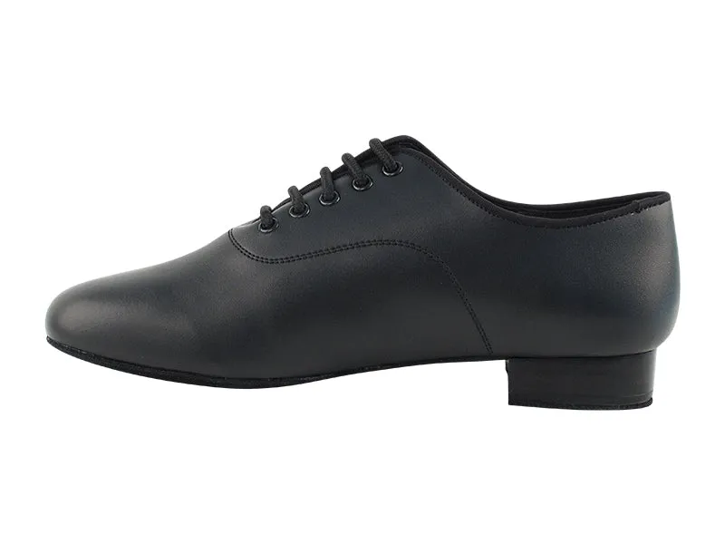 C Series Black Leather Dance Shoes