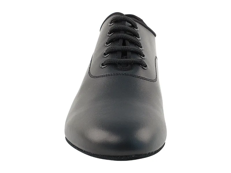 C Series Black Leather Dance Shoes