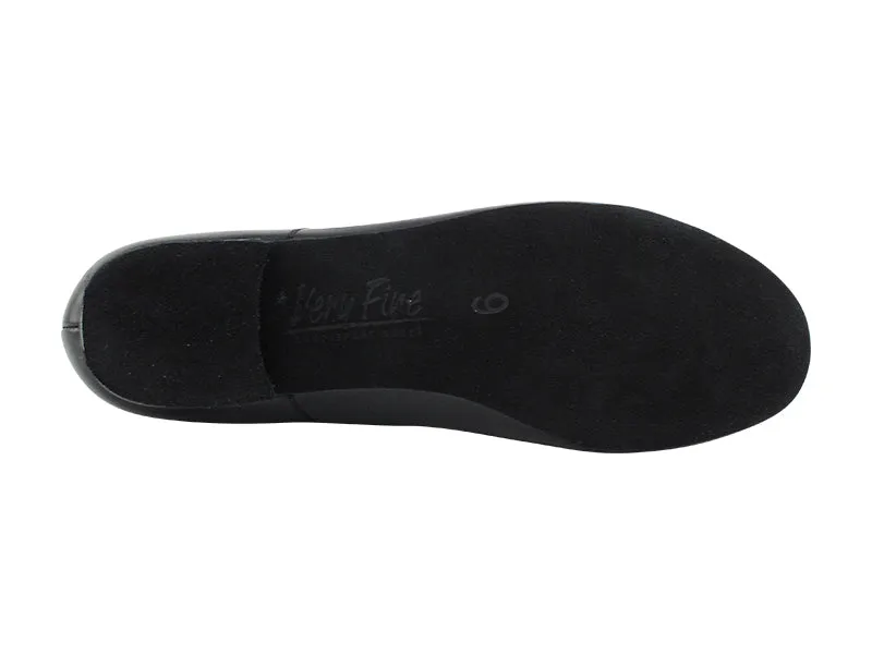 C Series Black Leather Dance Shoes