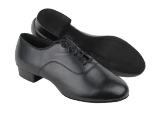 C Series Black Leather Dance Shoes