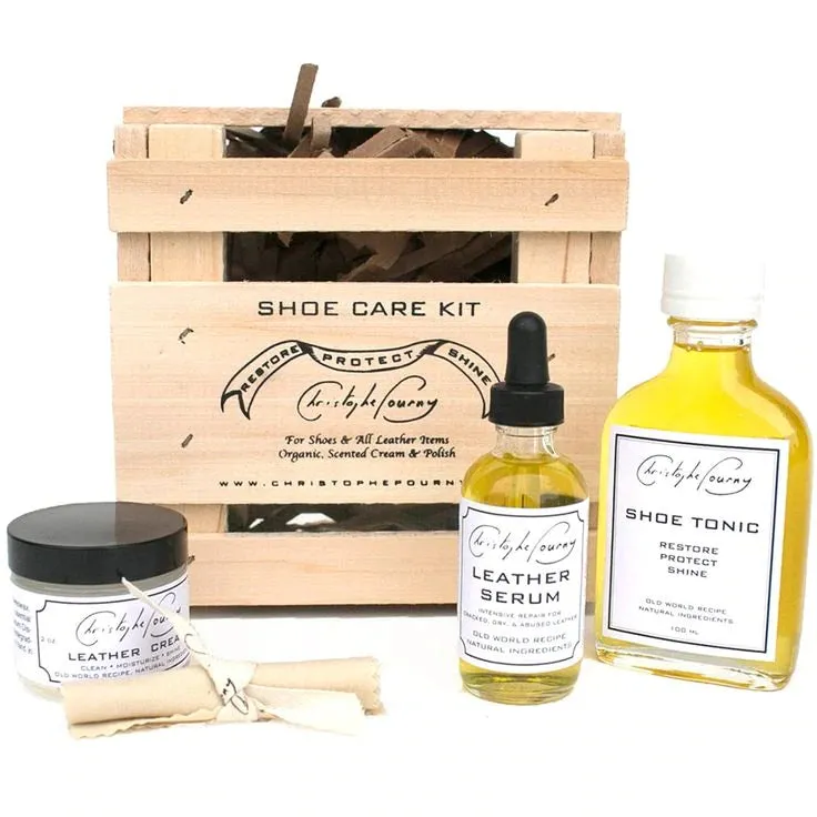 Christophe Pourny Shoe Care Kit