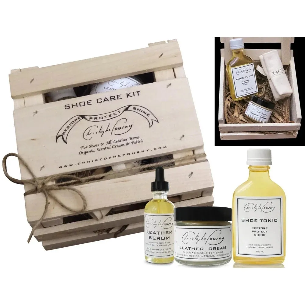 Christophe Pourny Shoe Care Kit