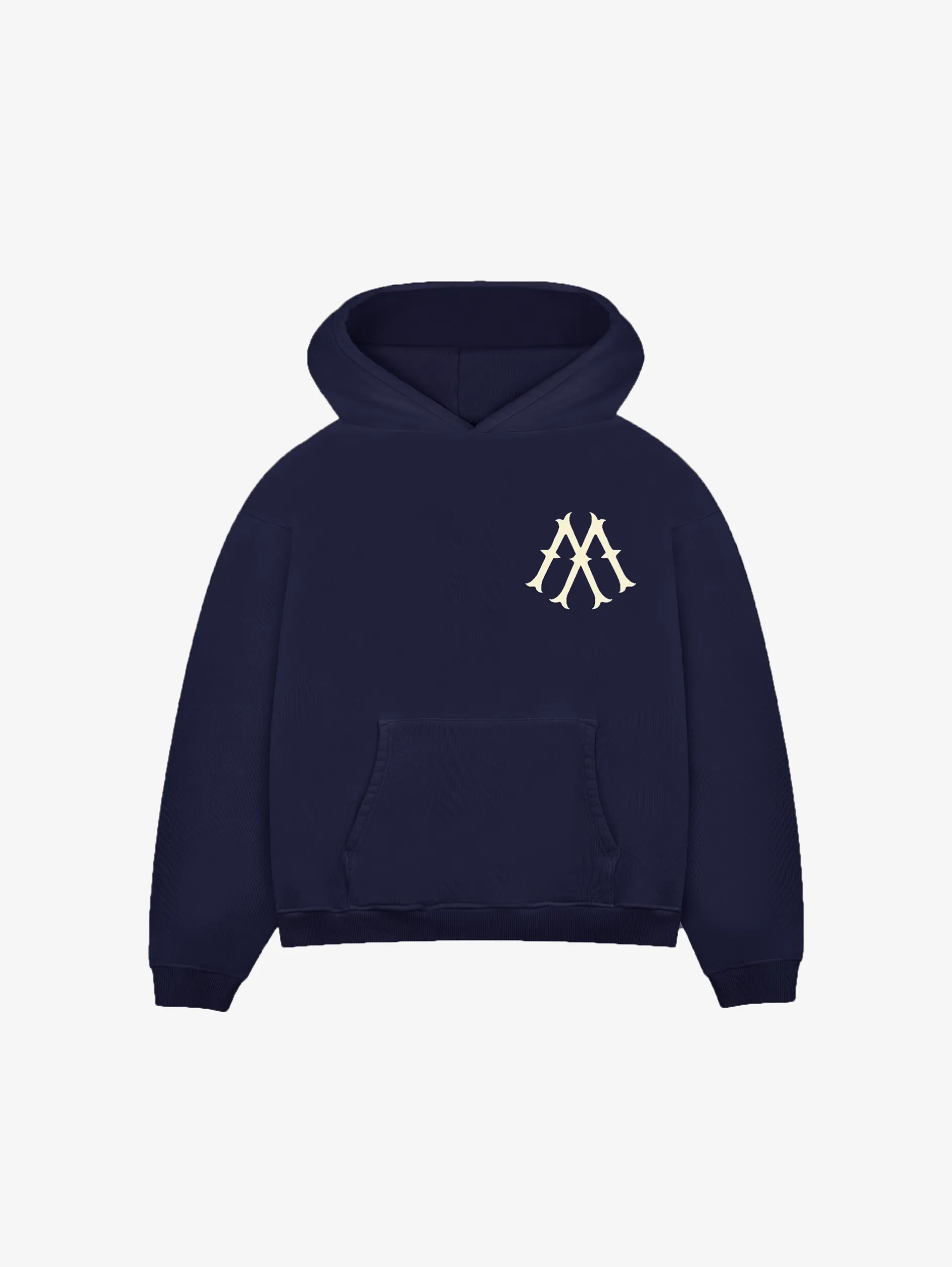 DARK BLUE HOODED "STAFF"