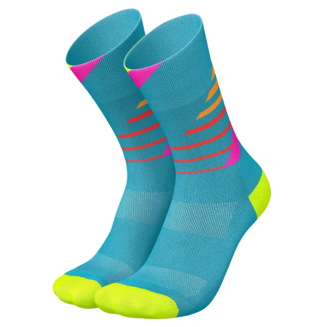 Incylence - Running Ladders Long Sock - Blue Pink