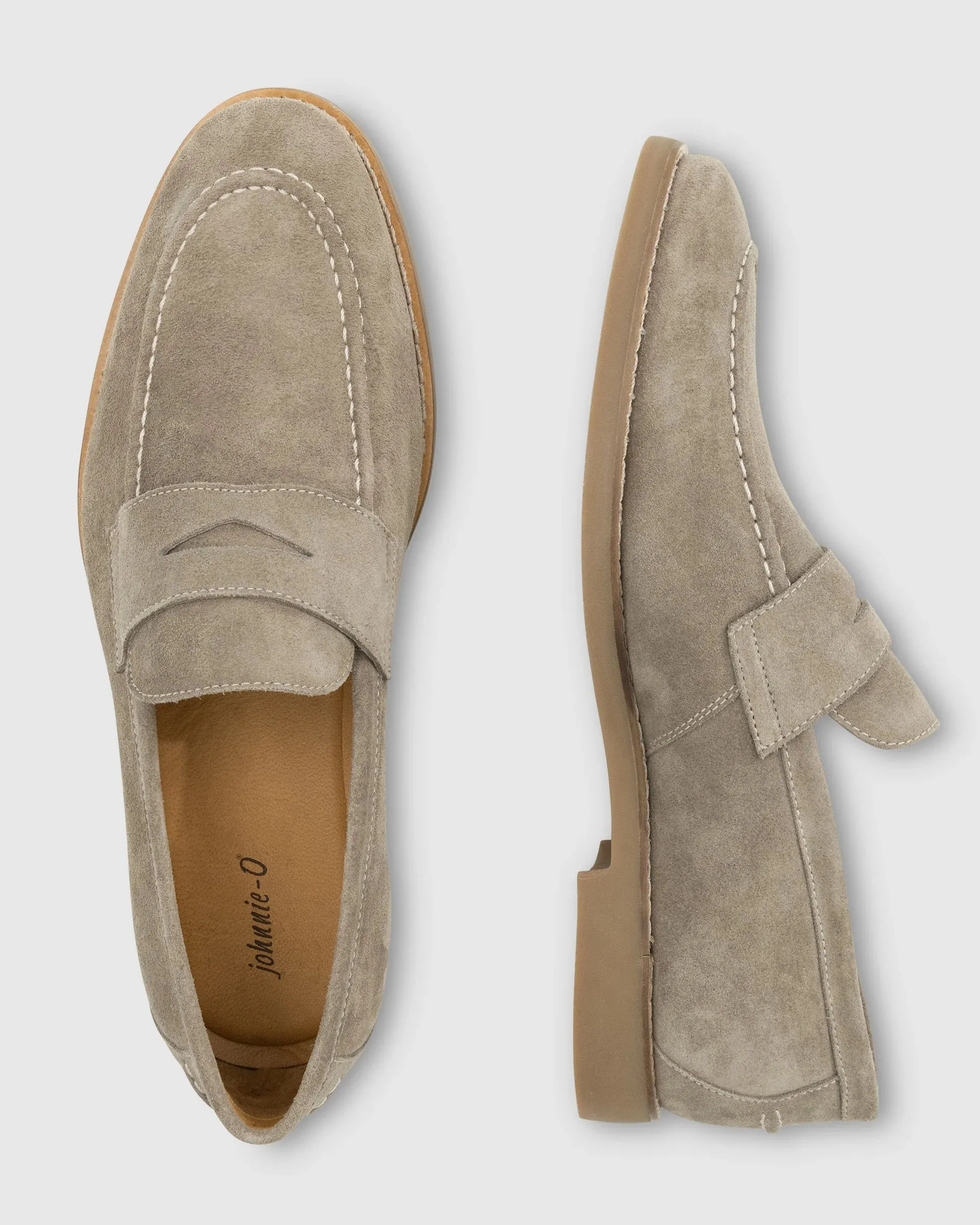 J-Flex Suede Penny Loafer