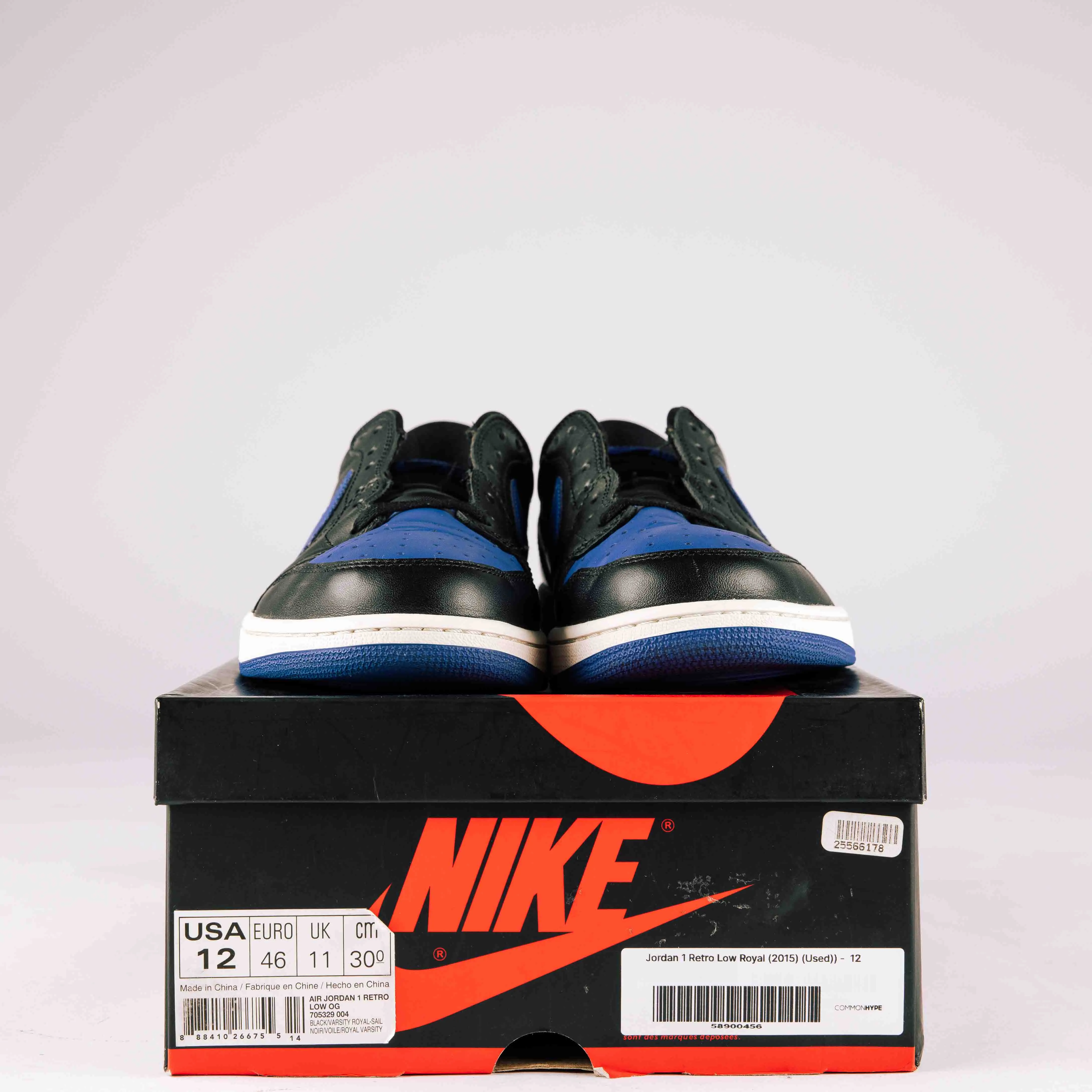 Jordan 1 Retro Low Royal (2015) - Used - 0142