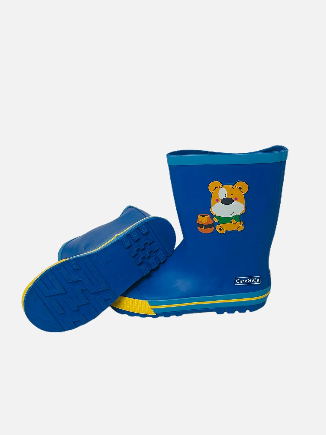 Little Surprise Box Mr.Ted Thomas Flexible Rubber Rain Gumboots for Toddlers and Kids