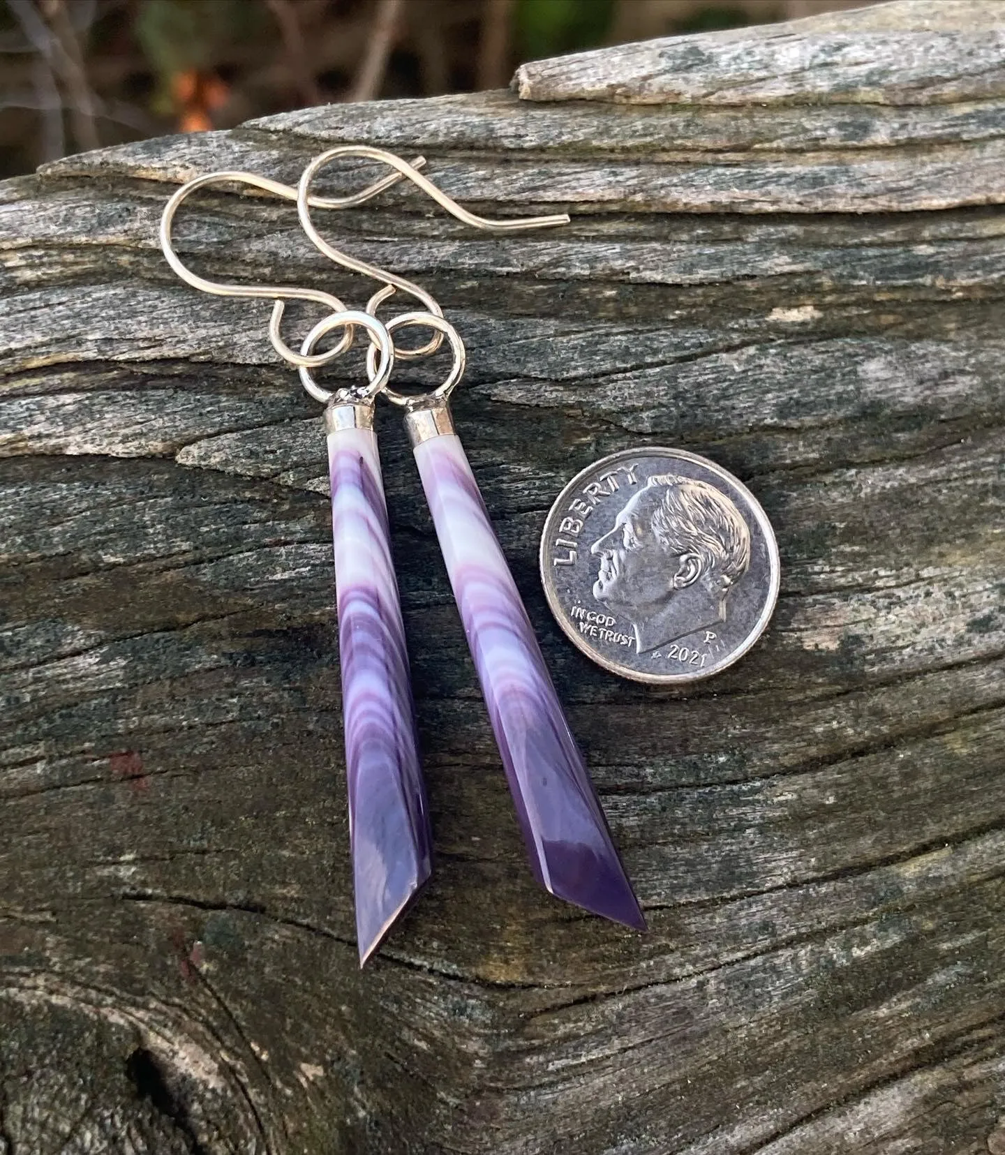 Littletree Wampum Christmas Special Dangles.