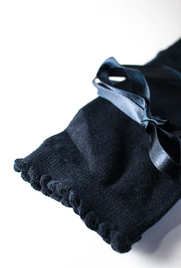 Long Socks | Satin Bow | 6 Colors