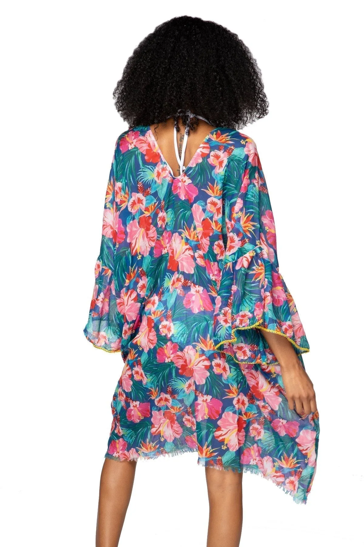 Lorelei Floral Print |  Bell Kaftan