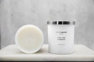 Luxury White Candle - Thai Lime & Mango