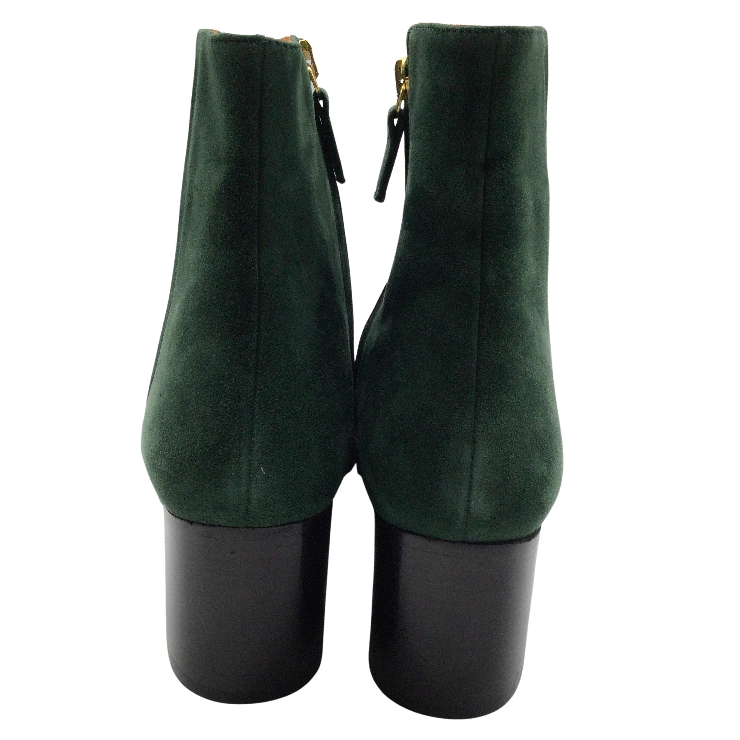 Michel Vivien Green Alden Ankle Boots/Booties