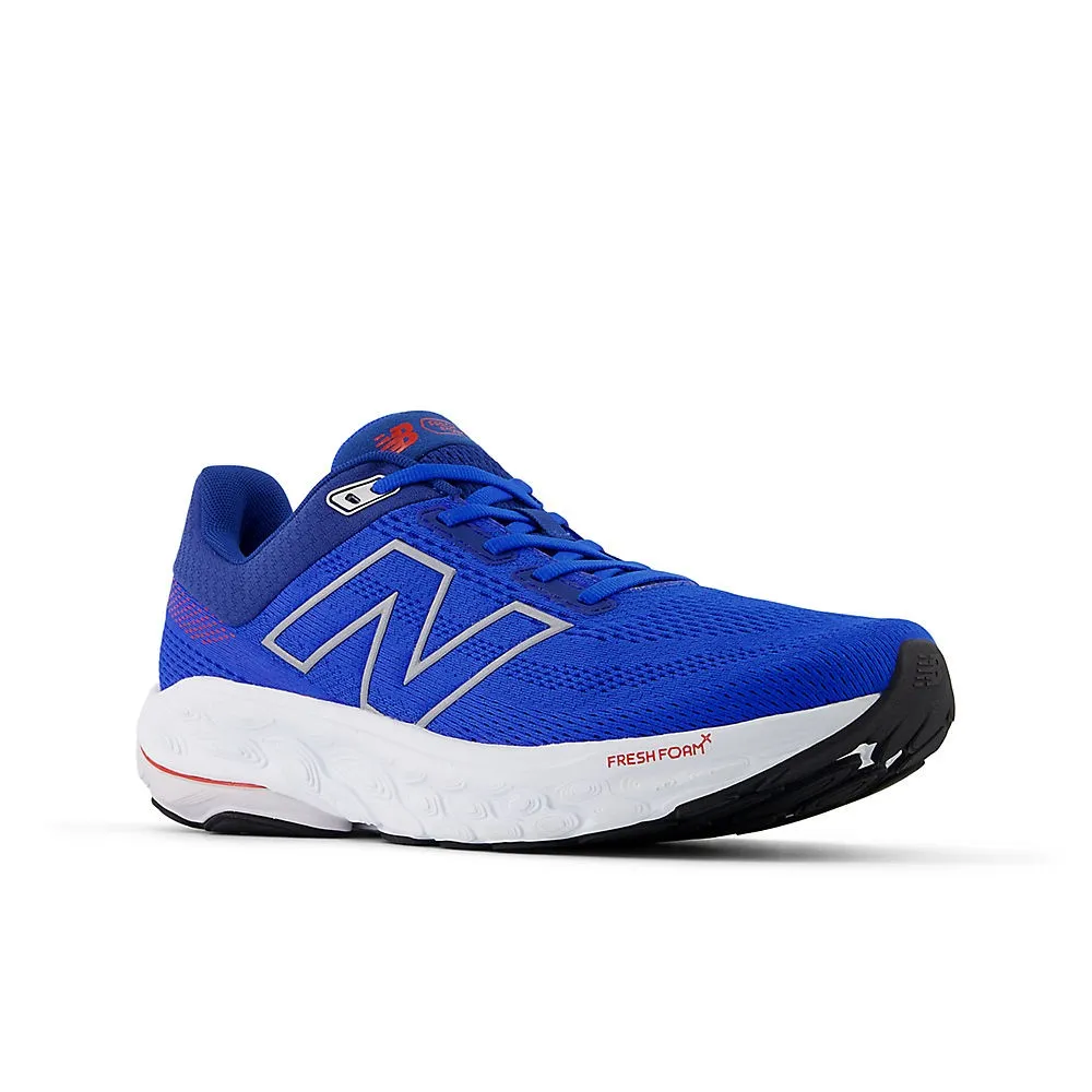 New Balance Fresh Foam X 860 v14 (Mens) - Blue oasis with white and true red