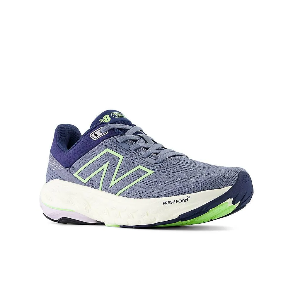 New Balance Fresh Foam X 860 v14 (Womens) - Arctic Grey with Sea Salt and Bleached Lime Glo