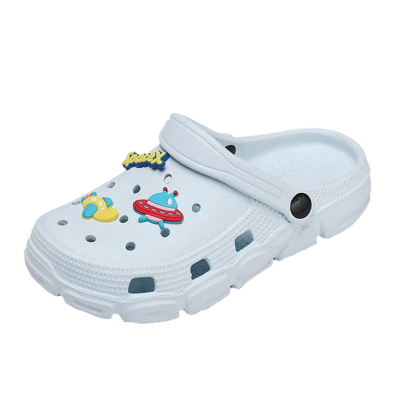 New Children Slipper Boy Girls Clogs Summer Beach Indoor House Shoes Sneaker Lightweight Cartoon Cute Boy Girls Flip Flop