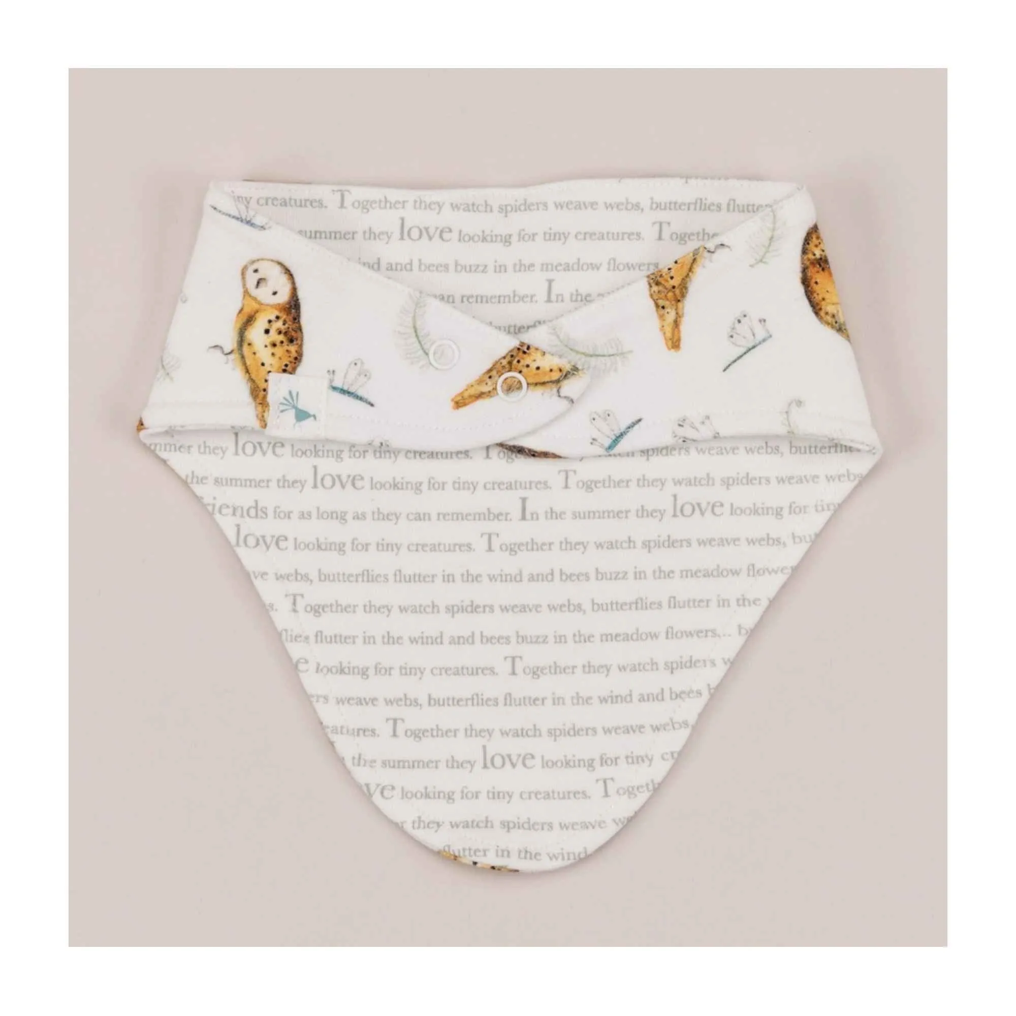 Olive the Owl Bandana Bib