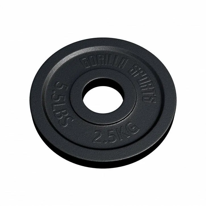 Olympic Cast Iron Weight Plate 50/51 mm - 2.5KG