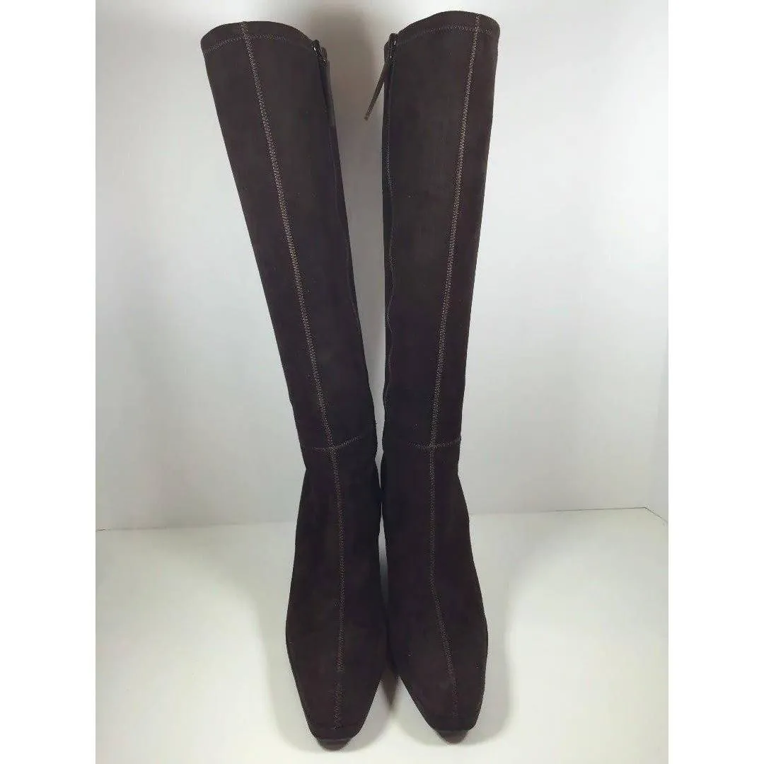 PRADA Brown Suede Sport Boots | US 7 1/2 - EU 38