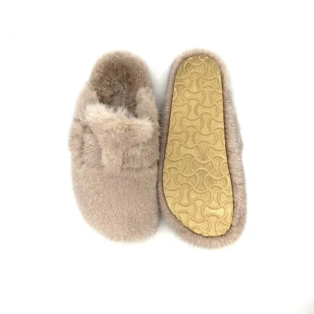 Pre Order:  Cozy Winter Fur Slippers