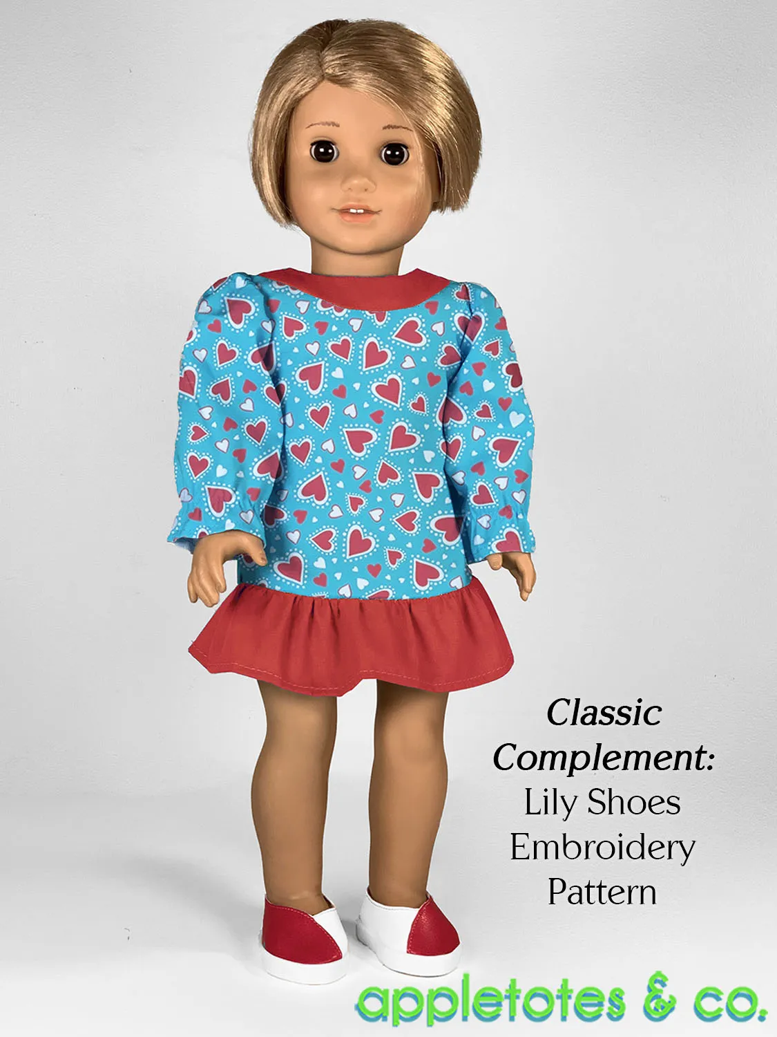 Riviera Dress 18 Inch Doll Sewing Pattern