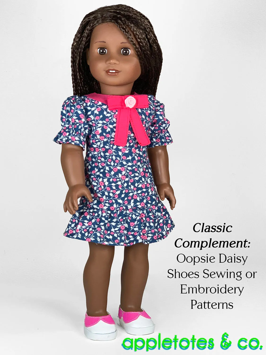 Riviera Dress 18 Inch Doll Sewing Pattern