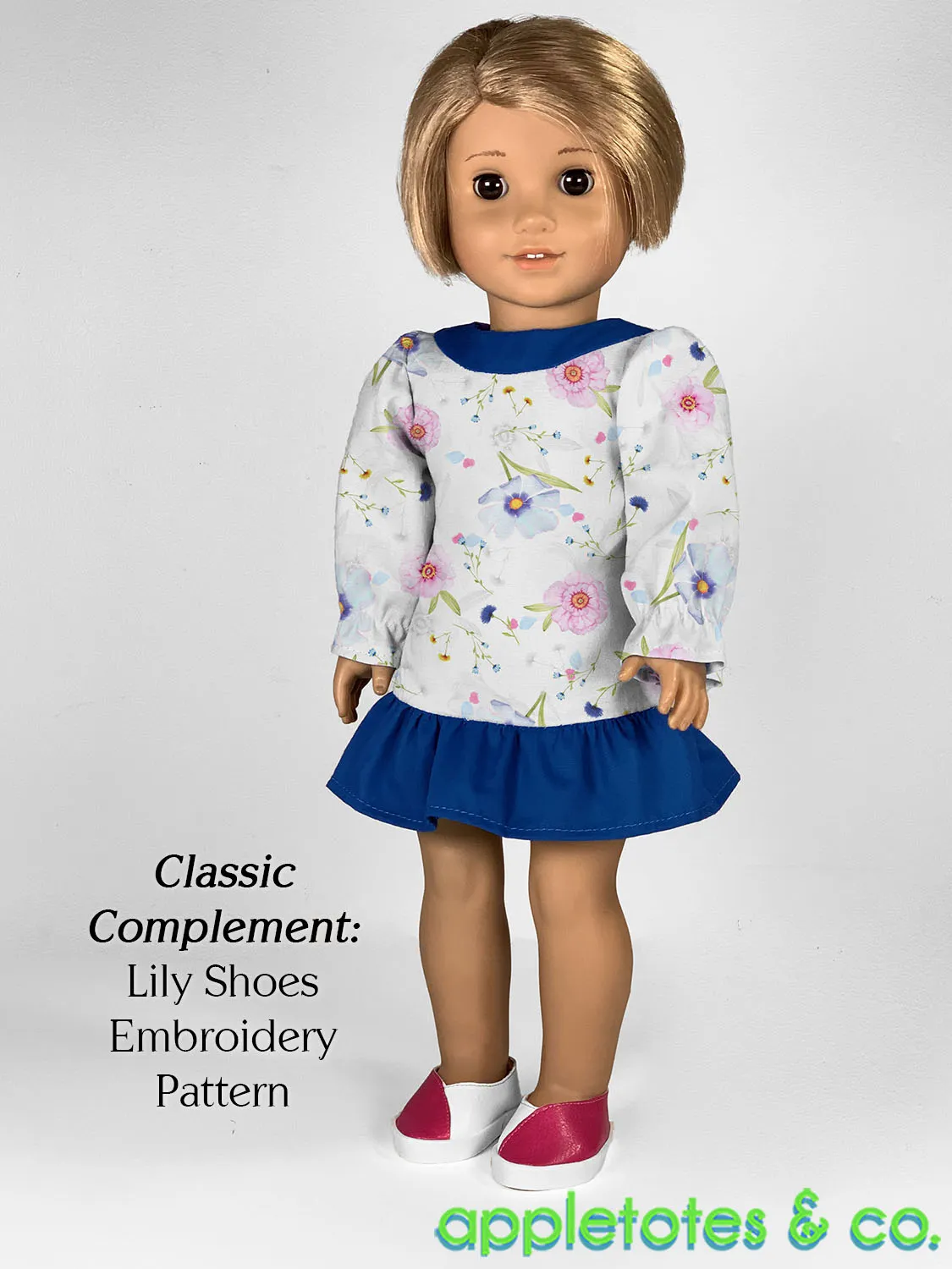 Riviera Dress 18 Inch Doll Sewing Pattern