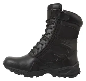 Rothco Forced Entry Deployment Boot With Side Zipper - 8 Inch