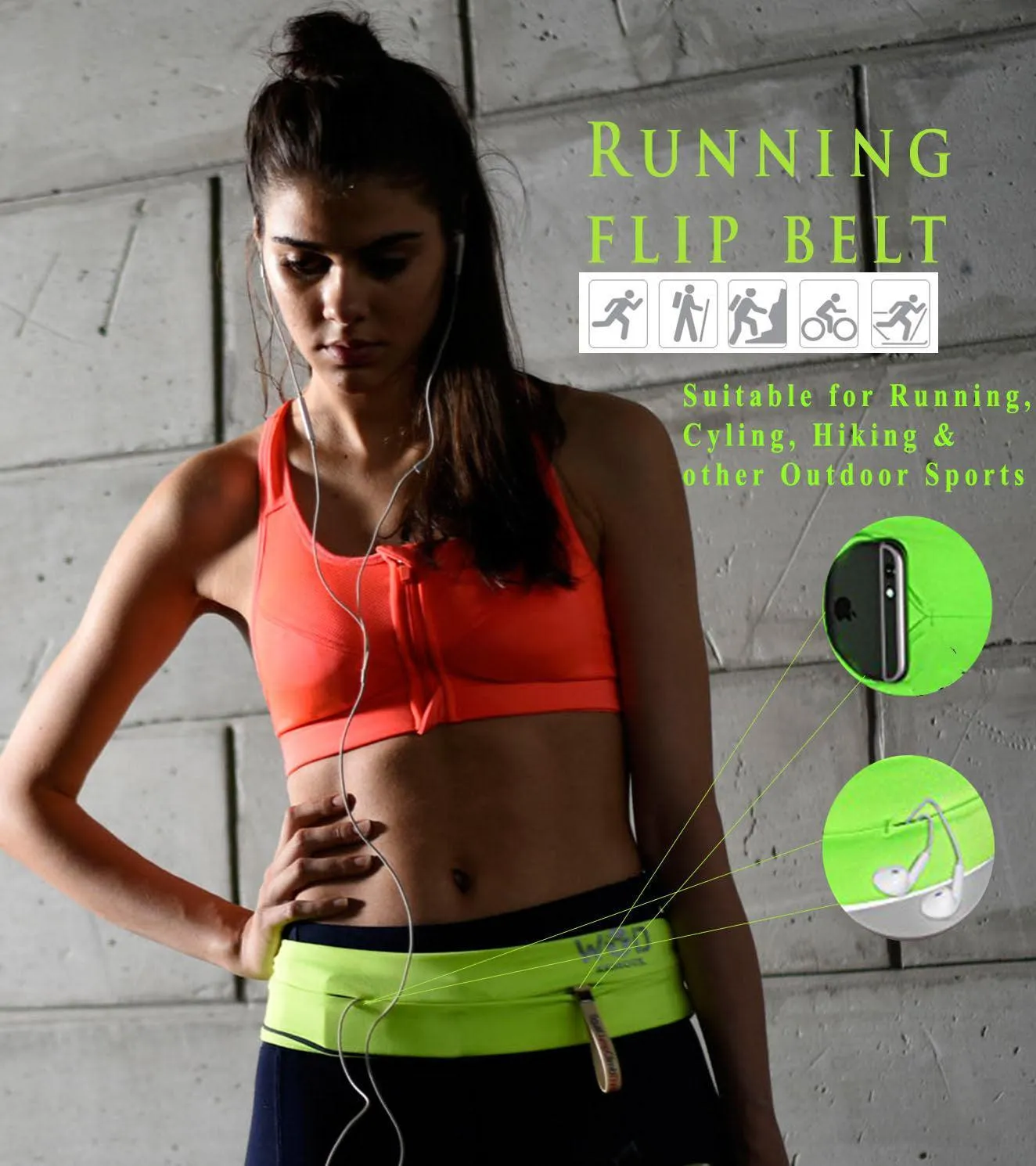 Running/Travelling waist belt