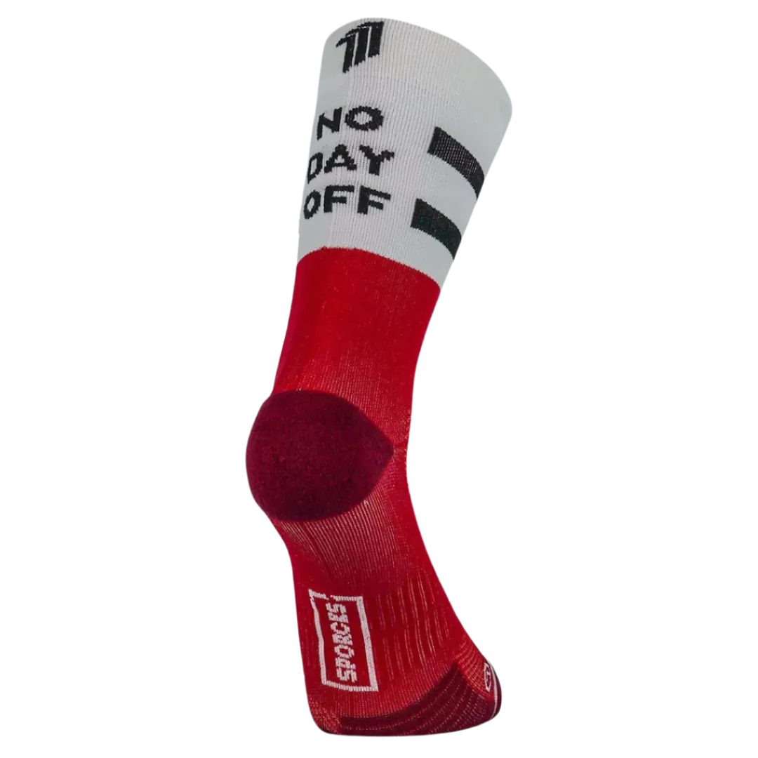 Sporcks - Running Sock - No Day Off Red