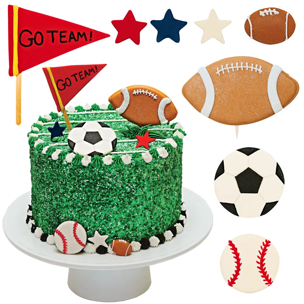 Sports Designer Cake Decor