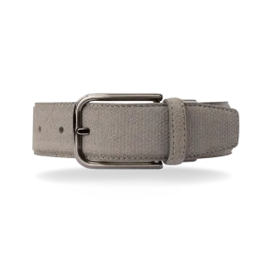 Suede Belt - Smoke Suede