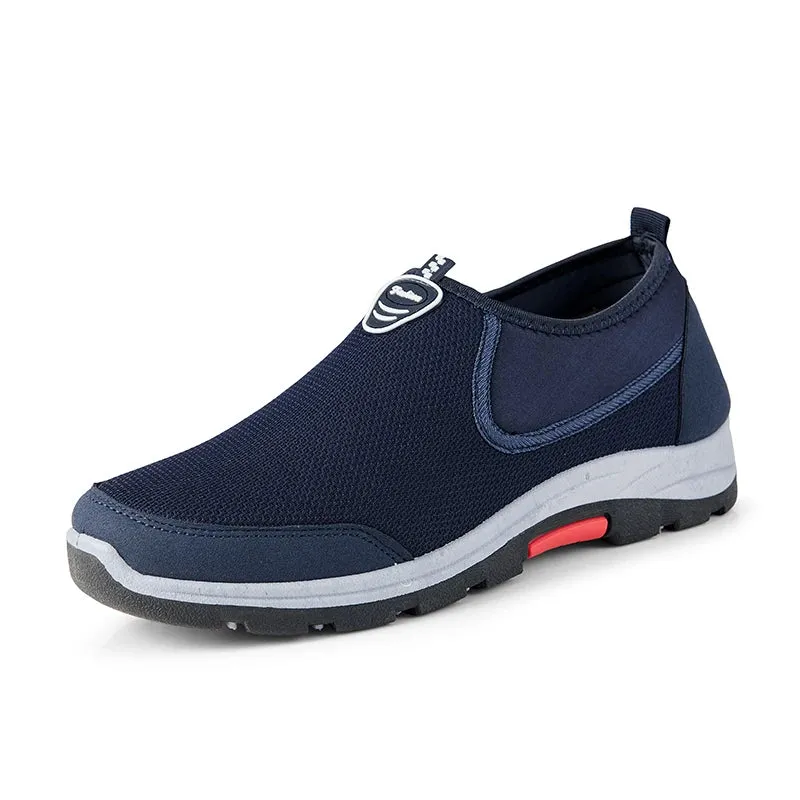 Summer Breathable Casual Shoes Men Loafers Shoes Soft Comfortable Outdoor Flat Lazy Shoes for Male Walking Shoes Chaussure Homme