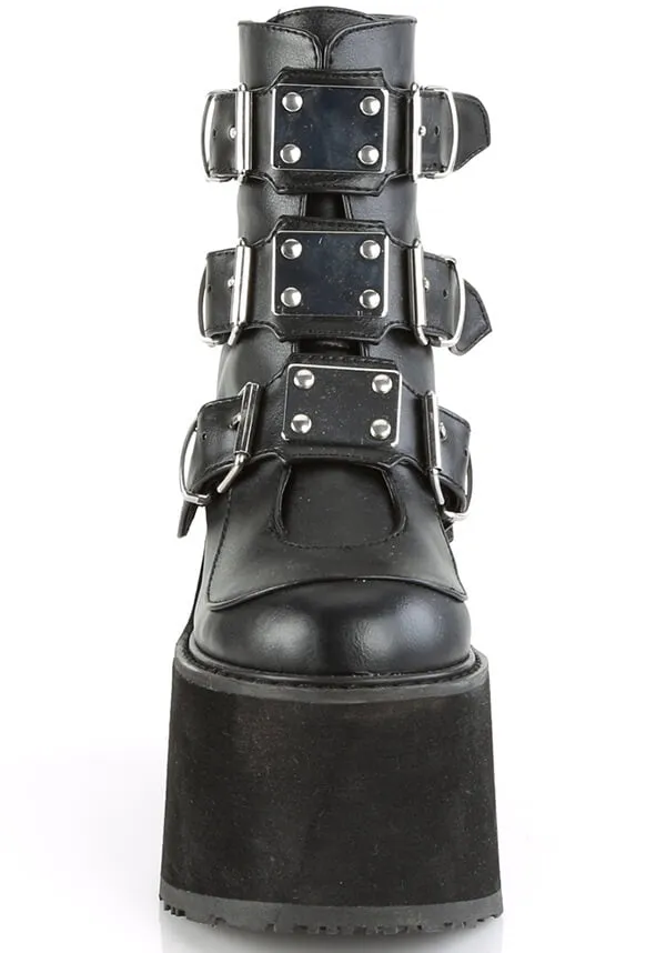 SWING-105 [Black] | PLATFORM BOOTS [PREORDER]