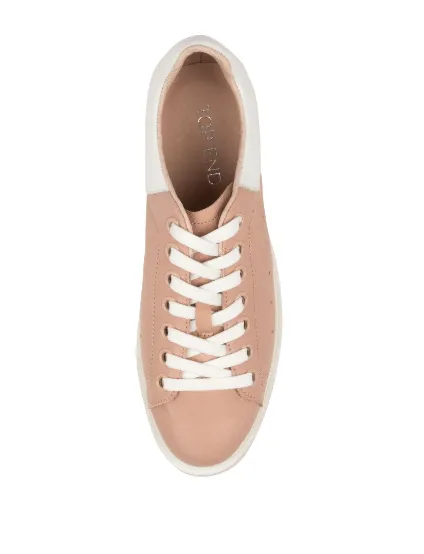 Top End Siobhan Rose Pink White Leather